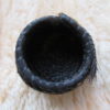 black basket top