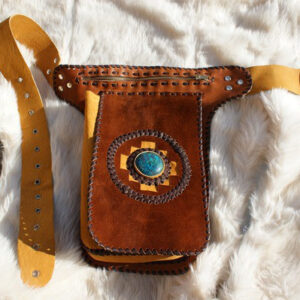 Peruvian Belt Bags with Peruvian Turquoise