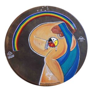 Hand Painted - Community Mother Drums