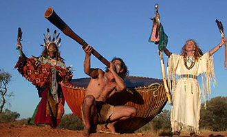 White Eagle and Grandmother Drum