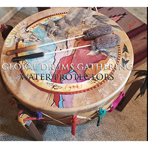 Global Drum Gatherings Water Protectors logo