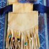 Leather Medicine Belt Back View