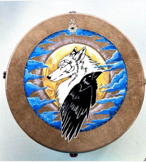 Hand Painted - Hoop Drums - Image 19