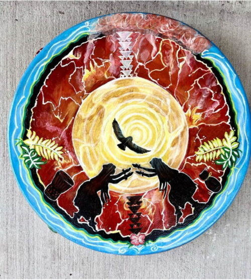Hand Painted - Hoop Drums - Image 17