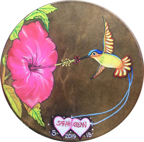 Hand Painted - Hoop Drums - Image 11